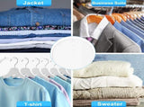 100 Pcs 24'' x 32'' Clear Garment Bags Full Zipper Suit Lightweight Clothes Cover for Hanging PEVA V1259-DP01-A-1185