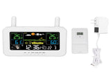 Indoor Outdoor Weather Wireless Station Thermometer Color Display Digital Temperature Humidity V1294-YM0901-3111240138513