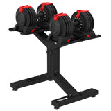CORTEX Revolock V2 48kg Adjustable Dumbbell Barbell Kettlebell All-in-One Set with Stand V420-CSDB-DBRV224-A