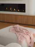 Paddington Throw - Fine Wool Blend - Blush V164-PA10