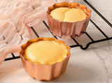 Tin Lined Copper Canel Mold Bakeware Single Professional Pan, French Custard Pastry Tray, Caramel V1366-AZ2-W-21231