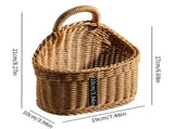 1 Pack Hanging Woven Walls Hanging Storage Woven Shelf Storage Bin Plant V1192-AZ-W-17108