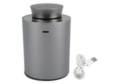 Essential Oil Diffuser Small Portable Car Silent Battery Operated Waterless Spray Grey V1294-YM0901-3113240322611