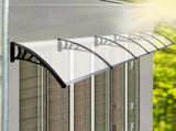 Mountview Window Door Awning Outdoor 1M X 6M Transparent 1x6M OD1006-1X6