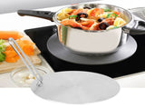 Stainless Steel Heat Diffuser Induction Plate Adapter Converter Gas Electric Cooker Plate22cm V1294-YM0901-3118200043712