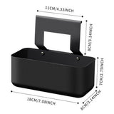 Grease Cup Catcher Pan for Griddle,Replacement Metal Grill Grease Collection Pan with Hook,Black V1366-AZ2-W-17106