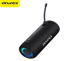 AWEI KA8 Waterproof Bluetooth Portable Speaker, TWS Wireless Stereo,black V1300-KA8-BLACK
