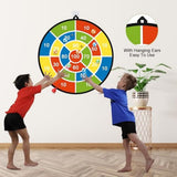 Dart Board for Kids,Darts Set Double-Sided Dart Board with Sticky Balls and Darts,Indoor Outdoor V1369-AZ3-W-21513