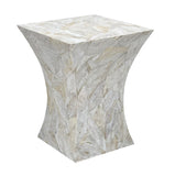 GLEESON MOTHER OF PEARL HAND MADE SIDE TABLE V742-FEH19