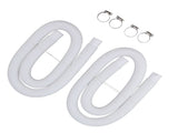 Swimming Pool Replacement Hoses with Clamps for 300 330 530 1000 Gallon Pool Pump V1294-YM0703-3111230125411