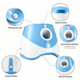 Automatic Dog Ball Launcher with 3 Distance Settings, Includes 3 Mini Tennis Balls, Interactive V1192-AZ-W-24989