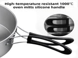 2-Piece Food Grade Stainless Steel Camping Cookware Set with Medium Stew Pot and Medium Frying Pan V888-ELOSUNG55180-4