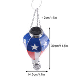 LED Solar Hot Air Balloon Lamp Garden Hanging Night Light for Outdoor Home Party Decor V1294-YM0706-231115HL05-1