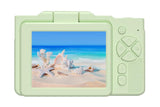 Digital Camera With 180 Degree Flip Screen 16X Digital Zoom Camera With 32G Memory Card -Green V1263-JX-6750-1