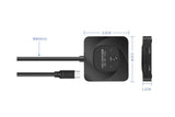 2 Computers USB-C Bidirectional Switcher Support HDR 10Gbps Data Transmission V1263-JX-6338