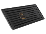 Black Floor Drain with Removable Cover Stainless Steel Bathroom Kitchen Accessory 10x20cm V1294-YM0901-3112210035211