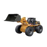 Remote Control Model Bulldozer Truck , Driving Cab and Scoop V196-RC1520