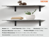 Shelf Bracket, 41 x 15.5 cm 4 Pcs, Heavy Duty Floating Shelf Brackets, Brackets for Shelves, 10mm V952-SJZJGBZJYGHWJF4D6V0