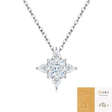 Elevate your everyday elegance with this exquisite Moissanite clover pendant necklace, featuring a V1341-ZY-5RK4XTEG-MOISSANITE-PREMIUMS925