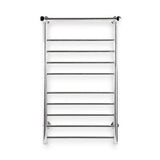 Devanti Electric Heated Towel Rail Rack 14 Bars Wall Mounted Clothes Dry Warmer TW-C-WALL-L