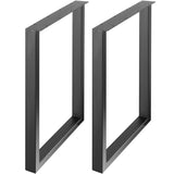 711.2MM Adjustable Furniture Legs, Square Reinforced Steel Office Table legs Set of 2 for DIY, Max V952-FXZTHSGFX28XXZDT7V0
