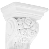 Lightweight White Decorative Carving for Corner Accents with Detailed for Home Decor V1192-AZ-W-28280