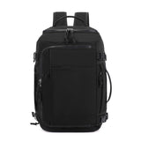 Black Stylish & Spacious Backpack Lightweight, Expandable Travel & Daily Use Rucksack V888-ELOSUNG36887
