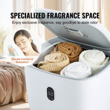 25L Towel Warmer Bucket with LED Screen Bottom Heating Columns Timer White V952-MJJRTBS25LLEJ4BY2V3
