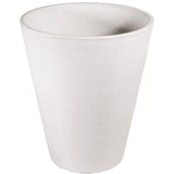 Decorative Textured Round White Planter 47cm V637-DP10200385