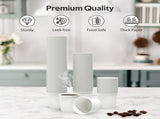 2400x 4oz Premium Small Paper Coffee Cups Espresso Macchiato Piccolo Short Black in White V563-PA0429-50-48QTY-1BOX