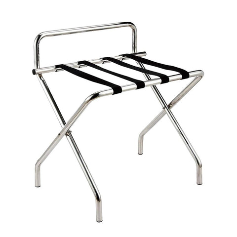 Stainless Steel Luggage Rack With Back Support V959-DLRK0004