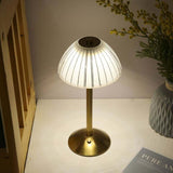 USB Rechargeable Table Lamp, LED Bedside Lamp, Reading Lamp, with Touch Control for Adjustable V1237-ZY-715-301