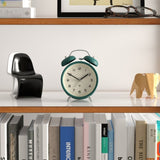 Newgate Charlie Bell Echo Alarm Clock Green V398-NGCBM134EDG