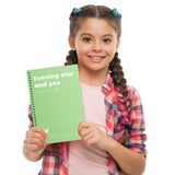 Spiral Notebooks,6-Pack College Ruled Notebooks,Perforated No-Bleed Premium Paper, A4/B5 Spiral V1366-AZ2-W-20771