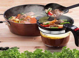 4 Cups Gravy Separator and Fat Separator 32 Ounces for Gravy, Soup Or Sauce, 1L Measuring Capacy V1366-AZ2-W-12357