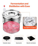 Moonshine Still 8 Gal Water Alcohol Distiller Brewing Kit Stainless Steel V952-DLNTZLQYS8JL8FA16V0