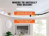 2 PCs 203.2 mm in Ceiling Speakers, 50-Watts, Flush Mount Ceiling & in-Wall Speakers System with V952-DPXDYSQ8YCLZPZC9CV9