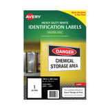 AV Laser Label L7067 1Up Pk25 DS-AV959067