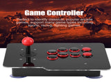 8-Way Arcade Game Joystick, USB Controller, Zero Delay Arcade Stick Buttons for Sports, Racing, V1188-CYX-LHJ-1297