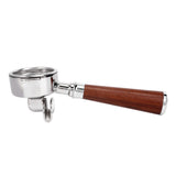 58mm Coffee Portafilter Coffee Machine Filter Coffee Machine Replacement Parts with Wooden Handle V1294-YM0523-3113220050311