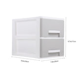 Office Desktop Organizer Grey Plastic Storage Rack For Colleagues 1 Set V1369-AZ3-W-12342
