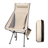 Portable Folding Recliner Moon Chair with Pillow Fishing Chair Moon Chair Recliner V1370-AZ4-10312