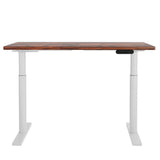 Artiss Standing Desk Motorised Electric Dual Motor 120CM Rustic Brown HASD-B-M10-WHDF-RBDB-120