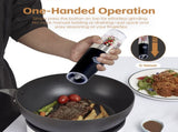 2 Pcs Gravity Sensor Electric Salt and Pepper Spice Grinder V915-KU0337X2