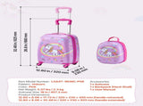 Kids Luggage Set, 2 Piece, 45.7 cm Hardside Rolling Wheels Suitcase with Hard-Shell Backpack, V952-2JTETXLX2PCS9S1IW001V0