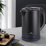 0.8L Electric Kettle Matt Black With Light Design V959-DKTL0046