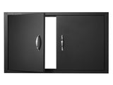 BBQ Access, 788x610 mm Double Outdoor Kitchen, Cold Plate Flush Mount, Wall Vertical V952-SMMBSCJMHS31CL51JV0
