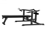 Everfit Chest Press Machine Home Gym Equipment Folding Workout Bench with Independent Arms Black FIT-I-CHEST-BK