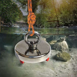 400Kg Salvage Strong Recovery Magnet Neodymium Hook Treasure Hunting Fishing V63-824951