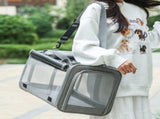 Multifunctional Pet Travel Bag Large Capacity, Breathable, Portable, Handheld or Crossbody Pet Bag V1265-AU-071-HUI
